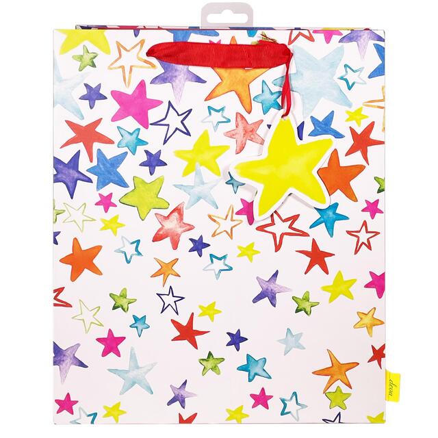 Painted Stars Large Gift Bag thumbnail 2
