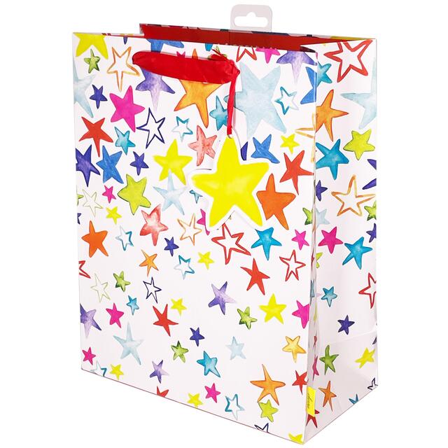 Painted Stars Large Gift Bag thumbnail 3