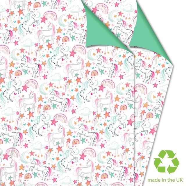 Unicorns Gift Wrap Sheets thumbnail 2
