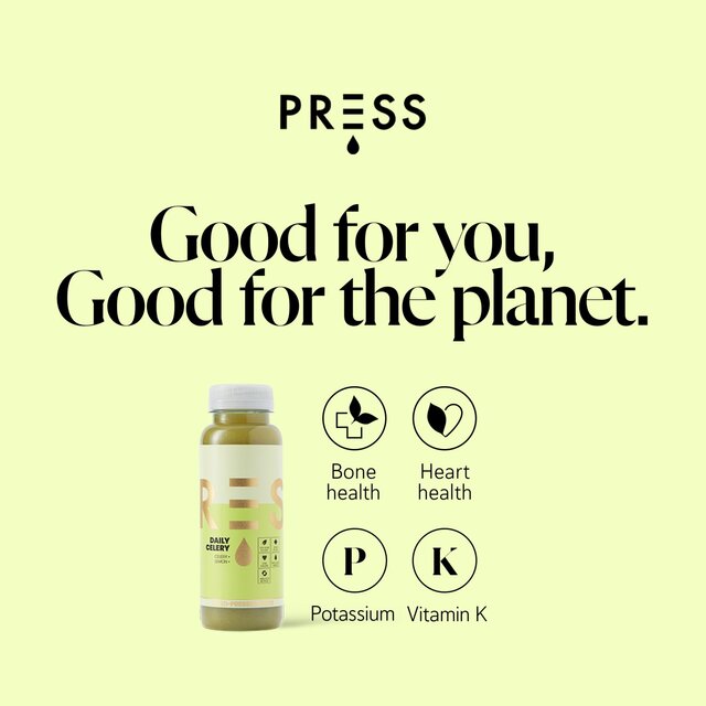 PRESS Daily Celery Raw Cold Pressed Juice thumbnail 2