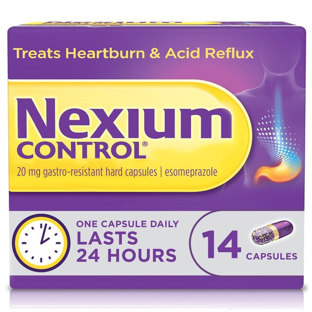 Nexium Control Heartburn & Indigestion 24 Hour Relief 20mg