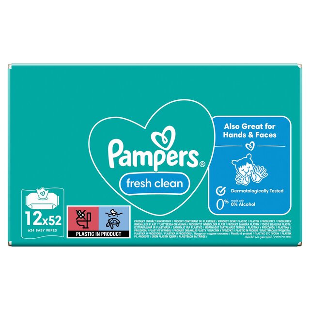 Pampers Baby Wipes Scented thumbnail 2