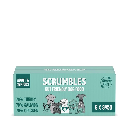 Scrumbles Grain Free Wet Dog Food Pate Multipack