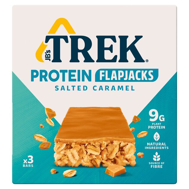 TREK Salted Caramel Protein Flapjacks Multipack thumbnail 2