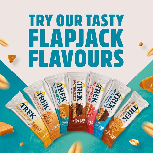 TREK Salted Caramel Protein Flapjacks Multipack thumbnail 5