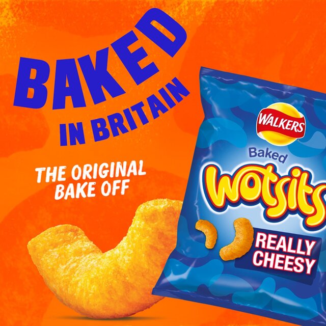 Walkers Wotsits Giants Cheese Sharing Bag Crisps thumbnail 3