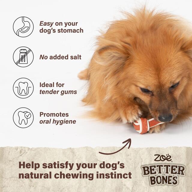 Zeus Better Bones, Rawhide Alternative, Duck & Cranberry 7.5cm thumbnail 4