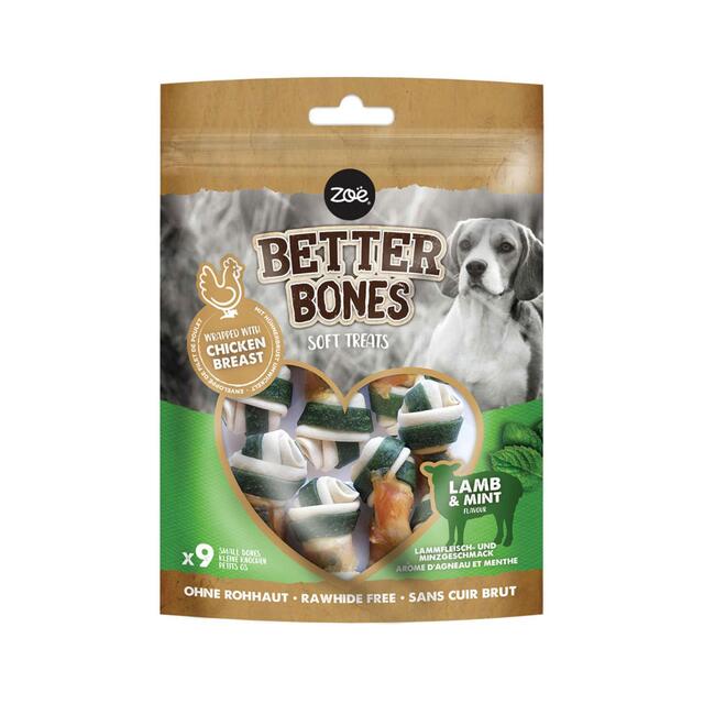 Zeus Better Bones, Rawhide Alternative, Lamb with Mint Twists