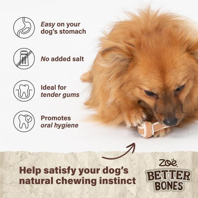Zeus Better Bones, Rawhide Alternative, Chicken 7.5cm thumbnail 4