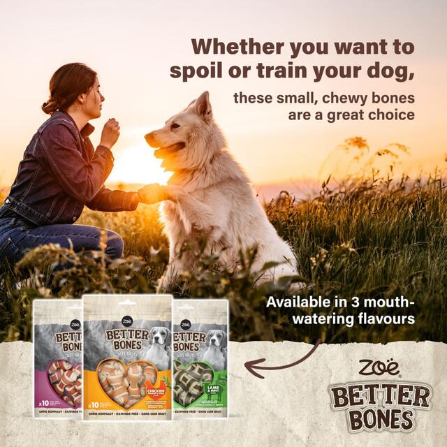 Zeus Better Bones, Rawhide Alternative, Chicken 7.5cm thumbnail 5