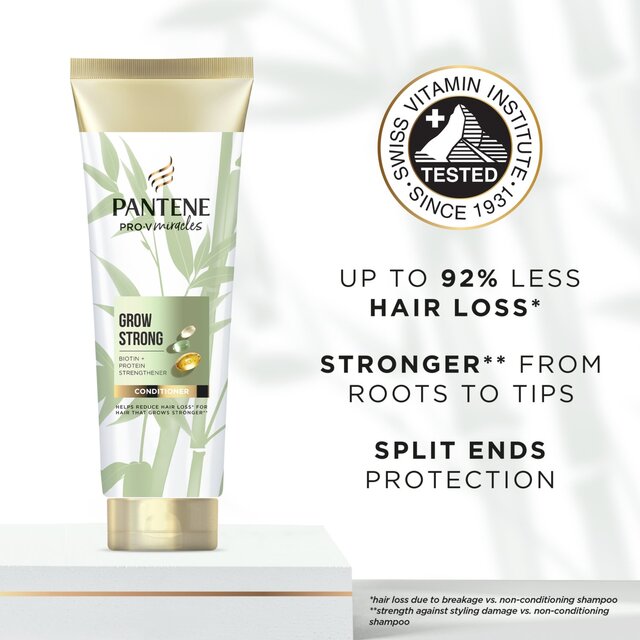 Pantene Pro-V Grow Strong Hair Conditioner with Biotin and Bamboo thumbnail 2