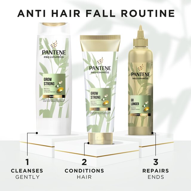 Pantene Pro-V Grow Strong Hair Conditioner with Biotin and Bamboo thumbnail 6