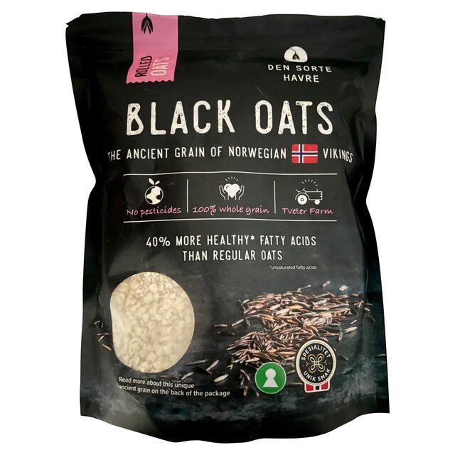 Den Sorte Havre Ancient Grain Black Oat Rolled Porridge Oats