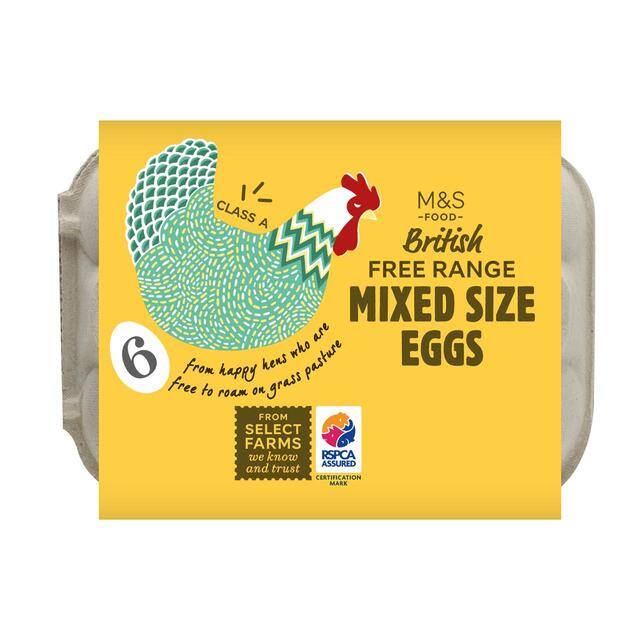 M&S Free Range Mixed Size Eggs thumbnail 2