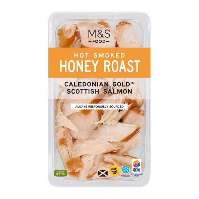 M&S Honey Roast Smoked Salmon Flakes