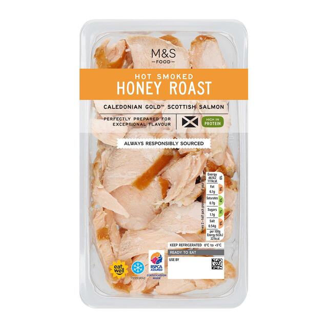 M&S Honey Roast Smoked Salmon Flakes thumbnail 2