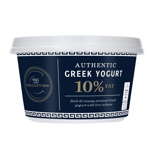 M&S Authentic Greek Yoghurt 10% Fat thumbnail 2