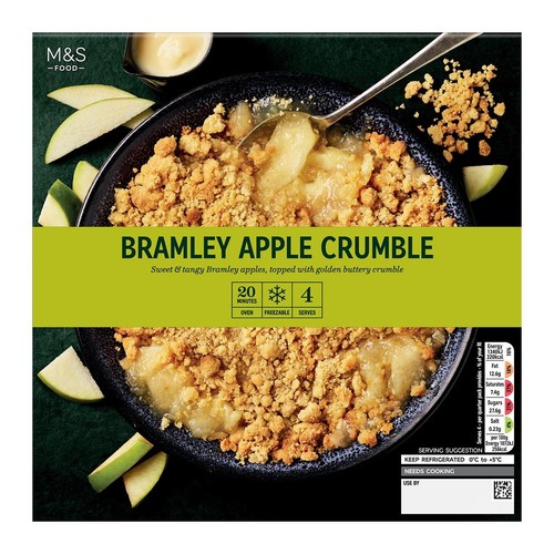 M&S Bramley Apple Crumble thumbnail 3