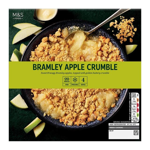 M&S Bramley Apple Crumble thumbnail 2