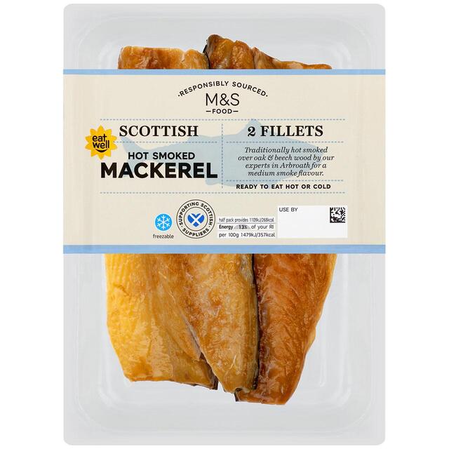 M&S Hot Smoked Scottish Mackerel