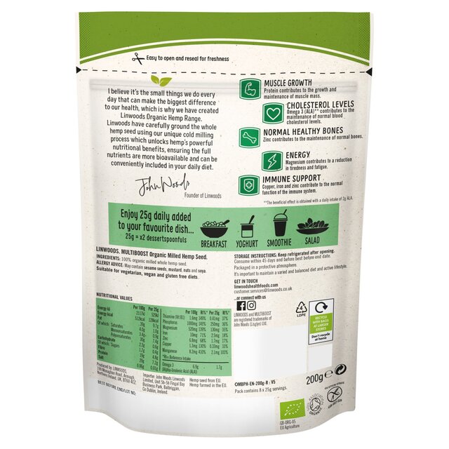 Linwoods Multi Boost Milled Hemp thumbnail 4