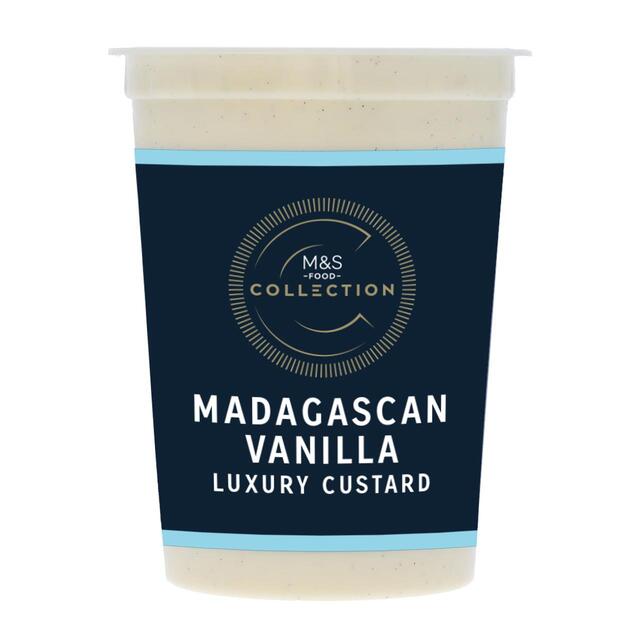 M&S Smooth & Creamy Madagascan vanilla custard