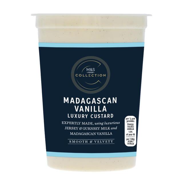 M&S Smooth & Creamy Madagascan vanilla custard thumbnail 2