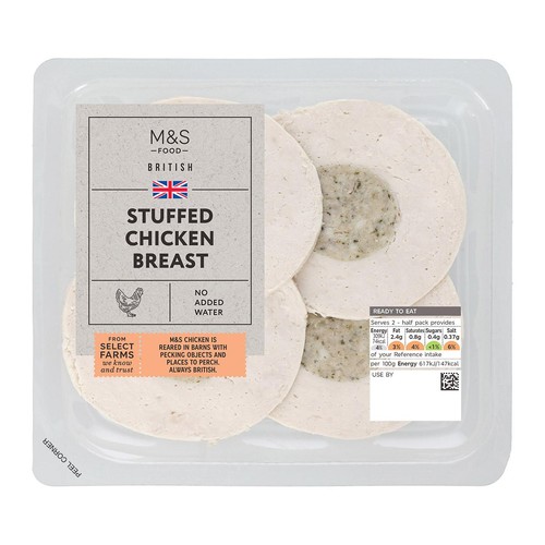M&S Sliced Stuffed Chicken Breast thumbnail 2