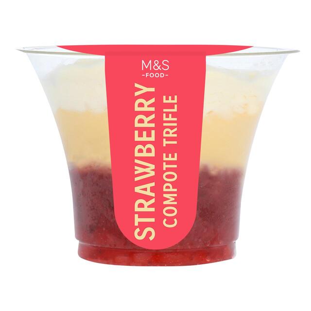 M&S Strawberry Compote Trifle