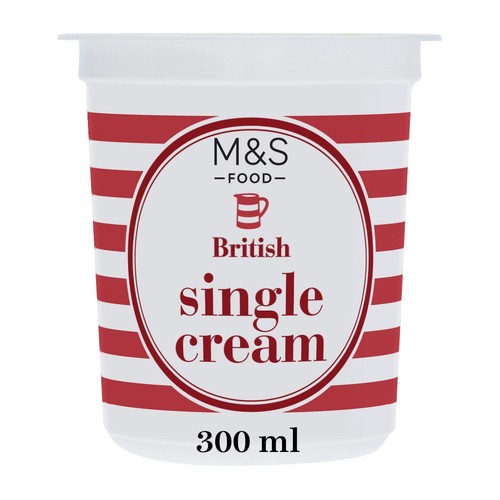 M&S British Single Cream