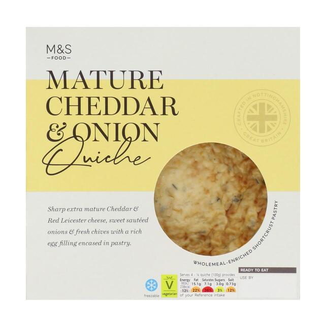 M&S Cheese & Onion Quiche thumbnail 2