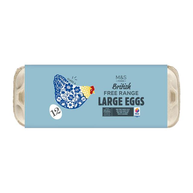 M&S Free Range Large Eggs