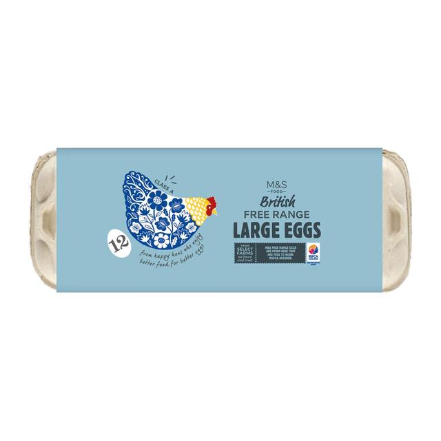 M&S Free Range Large Eggs thumbnail 2