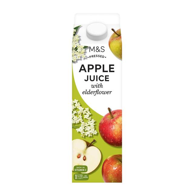 M&S Pressed Apple Juice with Elderflower