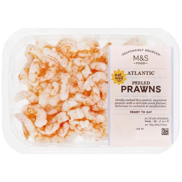 M&S Atlantic Peeled Prawns