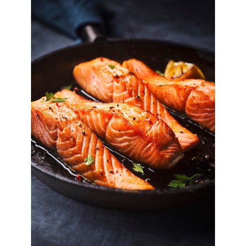 M&S 4 Scottish Salmon Fillets Skin On thumbnail 2