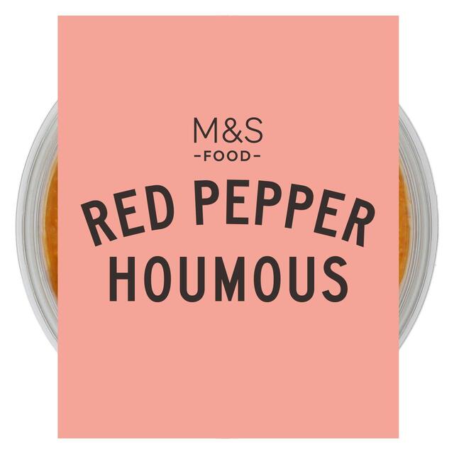 M&S Roasted Red Pepper Houmous