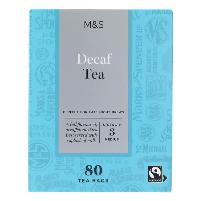 M&S Fairtrade Decaffeinated Teabags