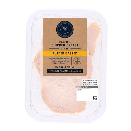 M&S British Butter Basted Chicken 3-5 Slices thumbnail 2