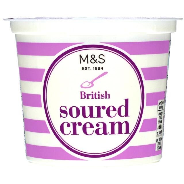 M&S British Soured Cream