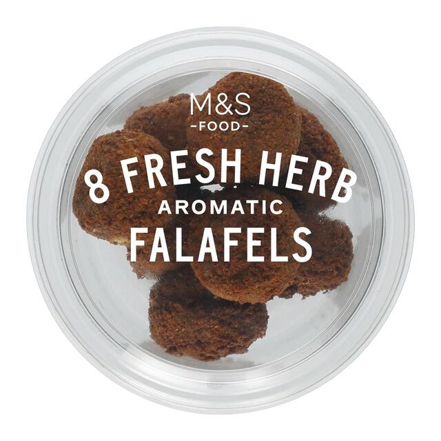 M&S 8 Fresh Herb Falafels