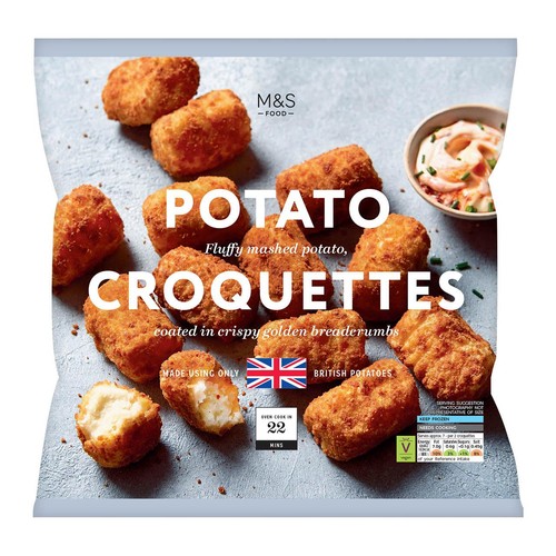 M&S Potato Croquettes Frozen thumbnail 2