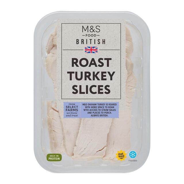 M&S British Roast Turkey 4 Slices