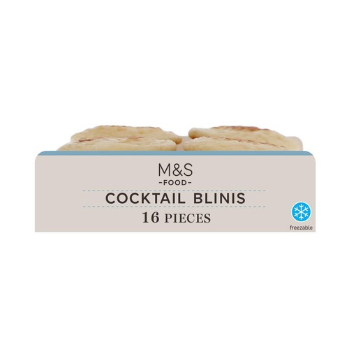 M&S 16 Cocktail Blinis