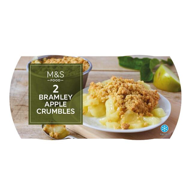 M&S Bramley Apple Crumbles
