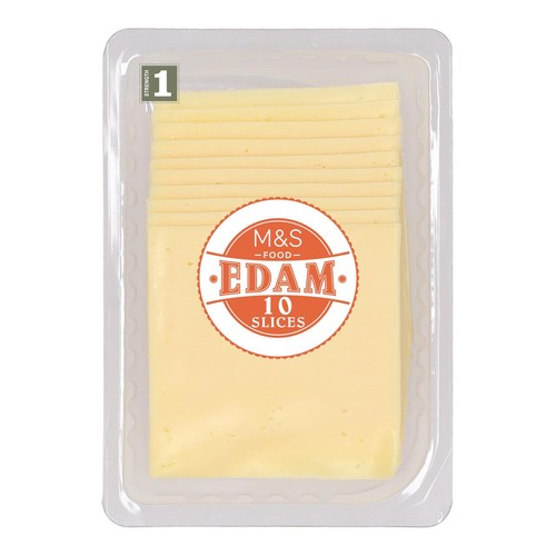 M&S Sliced Edam Cheese 10 Slices