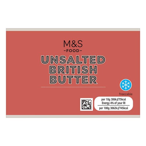 M&S British Unsalted Butter thumbnail 3