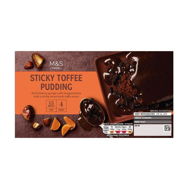 M&S Sticky Toffee Pudding thumbnail 2