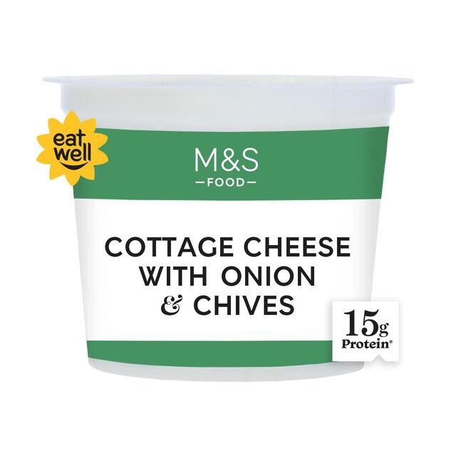 M&S Cottage Cheese with Onion & Chives