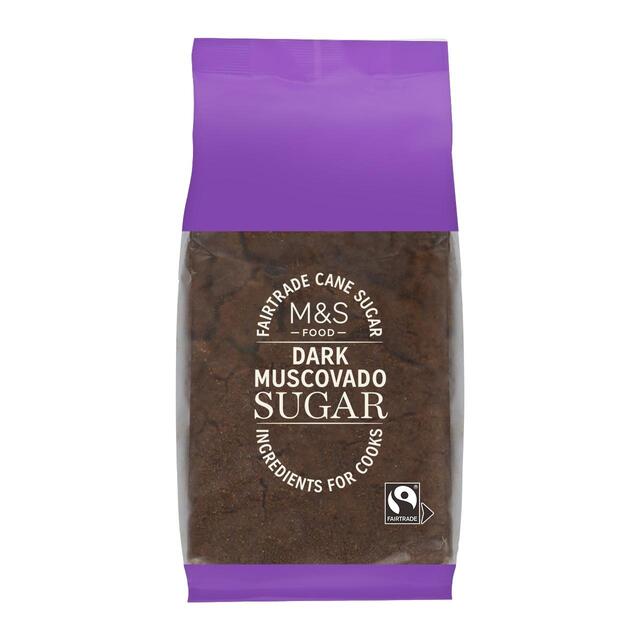 M&S Fairtrade Dark Muscovado Sugar